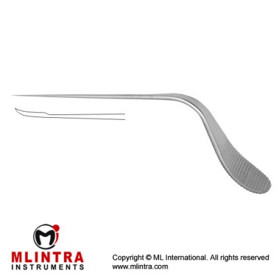 Zoellner Micro Ear Knife Angled Upwards Stainless Steel, Standard Size